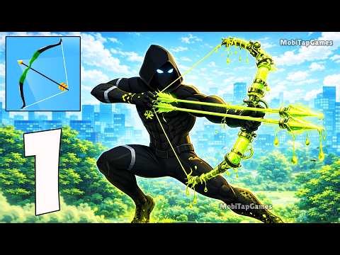 🎯 Stealth Shooter - Gameplay Walkthrough - Sneaky Archer Challenge (iOS, Android)