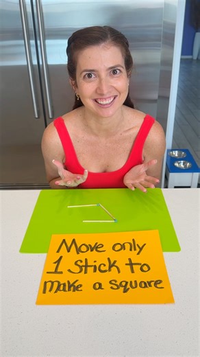 13K views · 12 reactions | Move 1 stick to make a square This original video was produced by Rick Lax Productions, and StephC | My Puzzling Life | Facebook