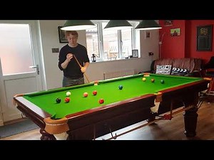 7ft snooker table 106 break