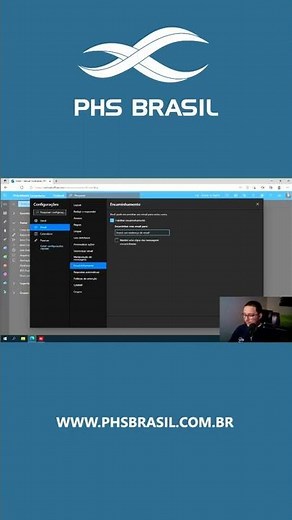REDIRECIONAMENTO DE E-MAILS NO OUTLOOK 2022 #shorts