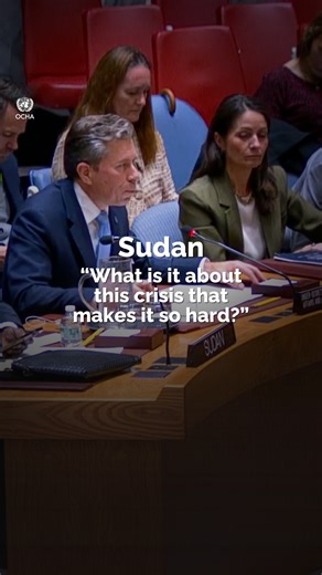 UN Humanitarian on Instagram: ""Catastrophic levels of human suffering has descended into an even darker hell in El Fasher," says UN Relief Chief, @tomfletcher1874 as he briefs the Security Council on the situation in Sudan. "UN Charter pledged us to save generations from scourge of war, defend human rights and justice. Amid horror of El Fasher we must return to those words as rebuke for international failure, and challenge that the world can do better." Read his full remarks through the link in