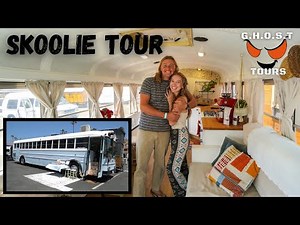 Teens Convert Bus into Tiny Home on Wheels - SKOOLIE TOUR