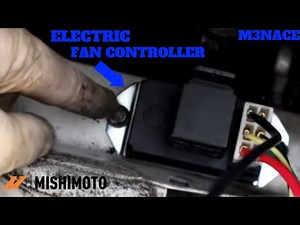 Wiring my E36 Electric Fan Setup.