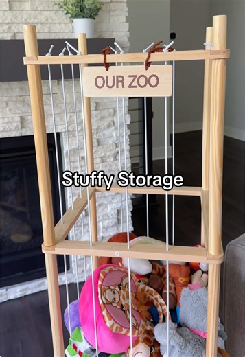 Cute Wooden Stuffy Storage: Zoo House Thing Review