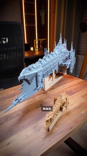 Building the BIG Rowboat Girlyman from Warhammer #3dprinting #warhammer40k