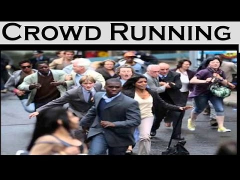 CROWD SCREAM & RUN SOUND EFFECT ► HD QUALITY