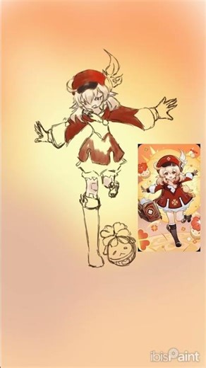 #klee #speedpaint #digitalartist #art #genshinimpact #genshinshorts