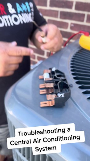 Troubleshooting a Central Air Conditioning System