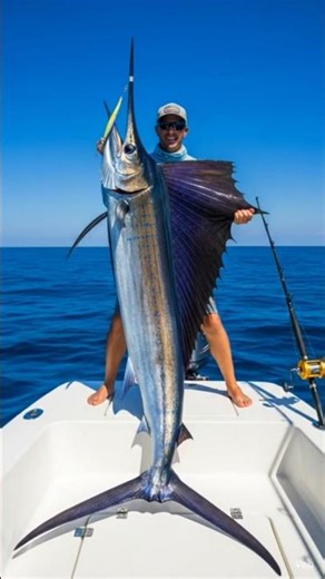 catching most biggest sailfish ever 😯 ai