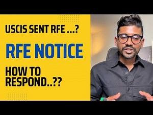 I got an RFE for H1B VISA / OPT ?? How to respond to an RFE?