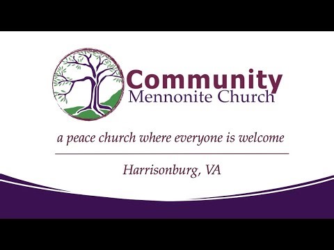 Community Mennonite Church Worship November 9, 2025, Rev. Katie Heishman
