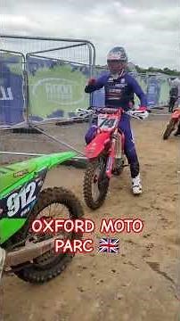 🔥Jeffrey Herlings and his Honda HRC at the British Motocross Championship at Oxford Moto Park 🏁 1+1