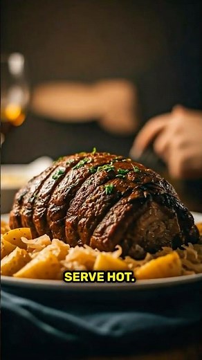 The Best German Pork Roast (Schweinebraten) Recipe