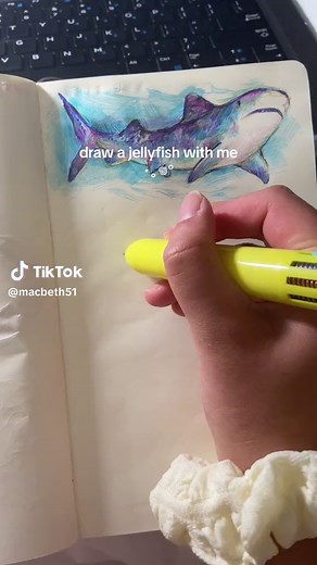 Artistic Multicolor Pen Drawing Tutorial