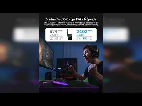 Review: BrosTrend AX3000 WiFi 6 Range Extender Booster with Gigabit Port, WiFi Booster Repeate...