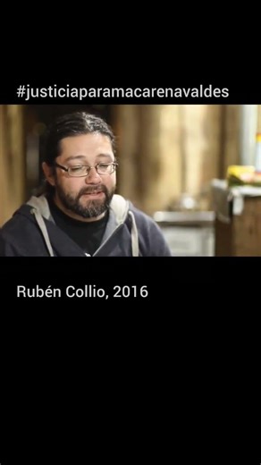 Rubén Collio luchó incansablemente por #justiciaparamacarenavaldes ...ya van 10 años de impunidad!!!