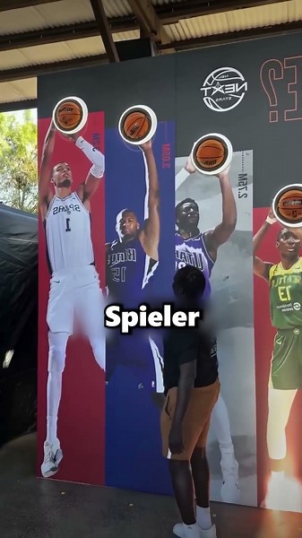 Er hat einen NBA-Größentest gemacht 🤯