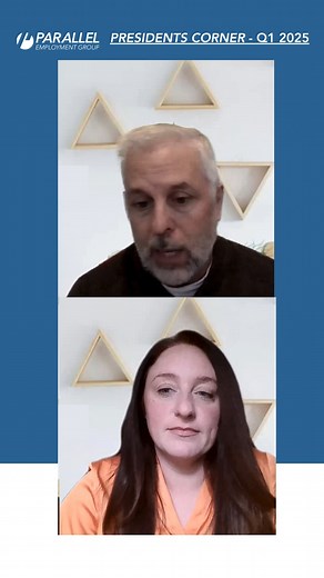 (3/5) Sit down and watch Parallel Employment Group's 8th installment of Presidents Corner! Our president, Kirk LaDu, spoke with Parallel's WNY saleswoman, Chelsea McCann about the New York market, tips on how to stay motivated in the industry, and much more. Tune in to a preview of their conversation! #Sales #WNY #TeamParallel | Parallel Employment Group