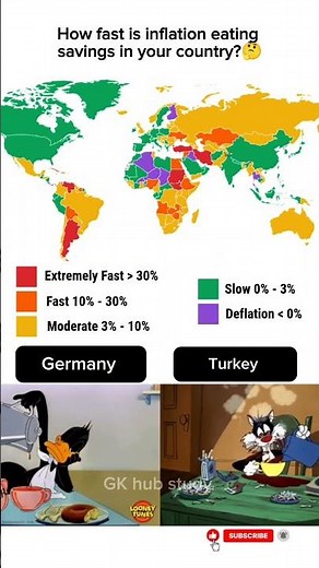 📊 Countries With the Highest Inflation Rates in 2025 — Global Ranking Revealed! 💸🔥