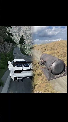 Split Screen Destruction #100 💥🚗 BeamNG.drive