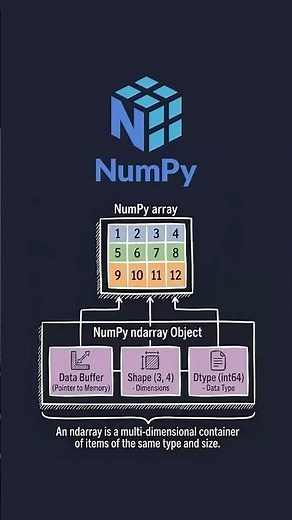 NumPy Memory Management: Metadata & Strides Explained | #numpy