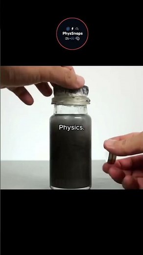 sigma science🔬| Magnet power in action! 🧲| #science #physics #experiment #magnates