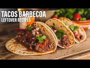 The ULTIMATE left over beef RECIPE - TACOS BARBACOA