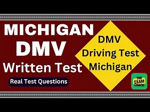 Michigan DMV Written Test 2024 | Michigan DOS Permit Practice Test