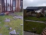 Cornwall homes left battered with shattered windows after tornado ripped through