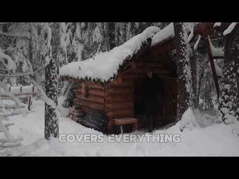 Surviving SIBERIA: Solo Cabin Winter Camping (-20°C) ❄️🪵