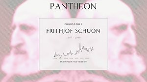 Frithjof Schuon Biography | Pantheon