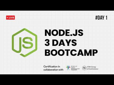 Day 1 | Introduction to Node.js