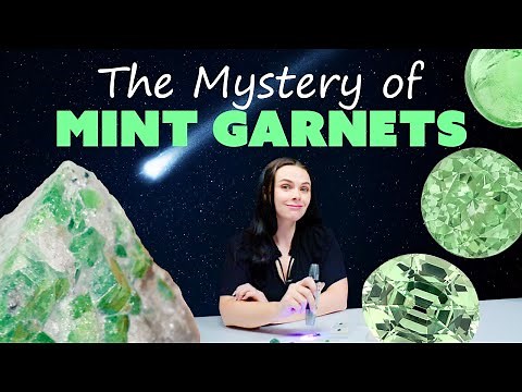Unboxing Mint Green Garnet - Not of this Earth?
