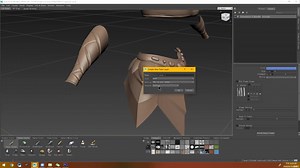 MudBox Stencil 文件纹理映射到模型01（课堂录像）
