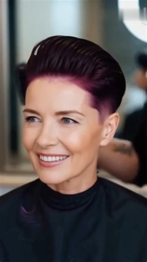 Pixie Cut with Updo #hairstyle #haircut