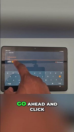 Remove Amazon Fire Tablet PIN & Password Instantly #shorts