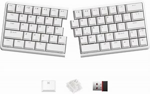 NocFree Wireless Ergonomic Split Mechanical Keyboard - Linear, Standard Version - Walmart.com