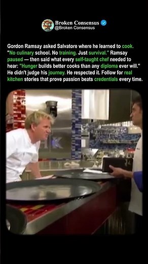The Self Taught Chef Who Silenced Gordon Ramsay With One Answer