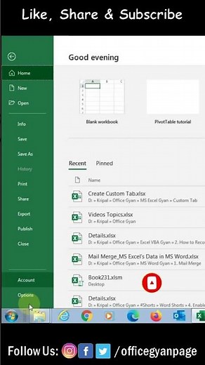 How to Remove Custom Tab in MS Excel? | Edit Your Own Tab #shorts