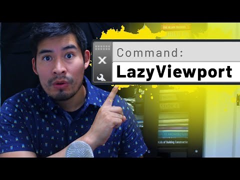 Secret AutoCAD Command for Faster Viewports