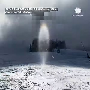 Optical illusion or a portal to another dimension? 😲🤩⁣ This rare and majestic phenomenon is called a Subsun, also known as a "sun candle." It occurs when sunlight interacts with small, flat ice crystals found in the atmosphere, typically within cirrus clouds or ice fog. ⁣ Each ice crystal acts like a mirror, creating an optical illusion that reflects sunlight and produces a vertical beam of light resembling a candle flame. ⁣ | AccuWeather