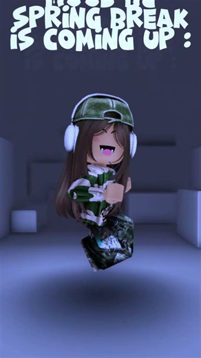 IM READY FOR SPRING BREAK #roblox #springbreak2026 #viral #audio