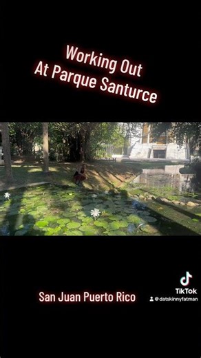 Beautiful Park in San Juan, Puerto Rico