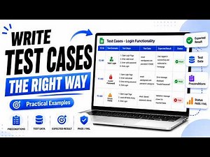 How to Write Test Cases in Software Testing | Real QA Engineer Tutorial