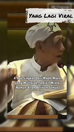 Empat doa yang diajarkan mbah maimun atau mbah moen #yanglagiviral