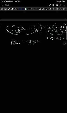 Csec math's made easy find X in the equation
