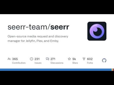 GitHub - seerr-team/seerr: Open-source media request and discovery manager for Jellyfin, Plex, an...