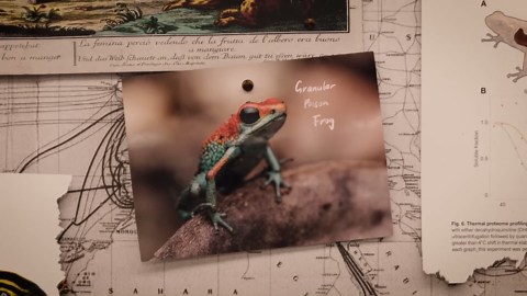 Watch the tiny frog that can kill with a single touch - small but deadly
