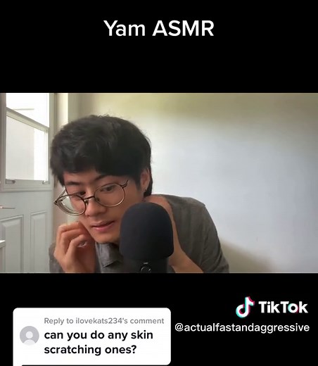 WORLD'S FASTEST SHIRT AND SKIN SCRATCHING ASMR | Yam ASMR