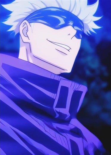 satoru Gojo with Mask in power #anime #gojo #mask #Jujutsu Kaisen